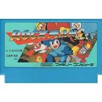 Family Computer - Rockman (Mega Man) series - No Box No Manual