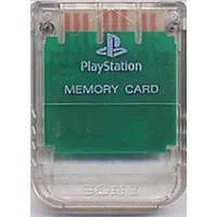 PlayStation - Memory Card - Video Game Accessories (メモリーカード(クリスタル))