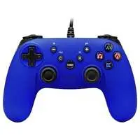 PlayStation 4 - Game Controller - Video Game Accessories (PS4/PS3/Switch/PC対応マルチコントローラーAce メタルブルー)