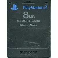 PlayStation 2 - Memory Card - Video Game Accessories (アジア版 SONY純正 P2 8MBメモリーカード ブラック)