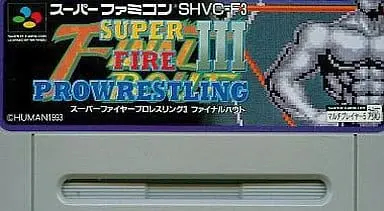 SUPER Famicom - Fire Pro Wrestling