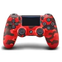 PlayStation 4 - Video Game Accessories - Game Controller (ワイヤレスコントローラDUALSHOCK4 レッド・カモフラージュ) - No Box No Manual