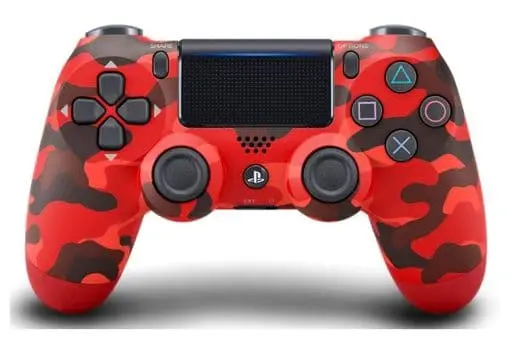 PlayStation 4 - Video Game Accessories - Game Controller (ワイヤレスコントローラDUALSHOCK4 レッド・カモフラージュ)