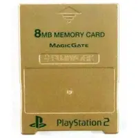 PlayStation 2 - Memory Card - Video Game Accessories (PlayStation2 専用MEMORY CARD(8MB) FUJIWORKシャンパンゴールド)