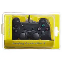 PlayStation 2 - Game Controller - Video Game Accessories (プレイステーション2互換 アナログコントローラー ブラック)