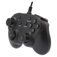 PlayStation 4 - Game Controller - Video Game Accessories (ワイヤードコントローラー ミニ ブラック (PS4/SWITCH用))