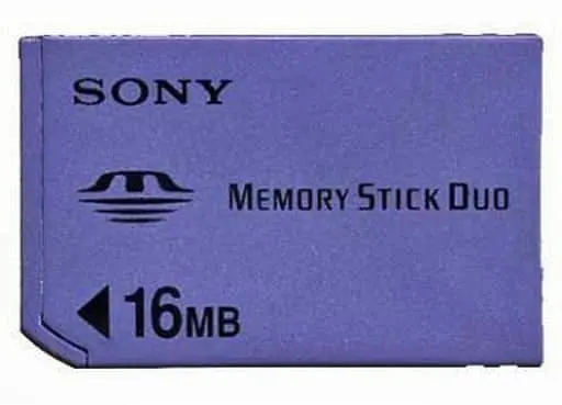 PlayStation Portable - Video Game Accessories - Memory Stick (ソニー メモリースティックDuo 16MB (MSA-M16A))