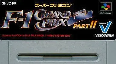 SUPER Famicom - F1 GRAND PRIX