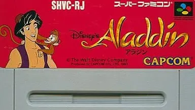 SUPER Famicom - Aladdin - No Box No Manual