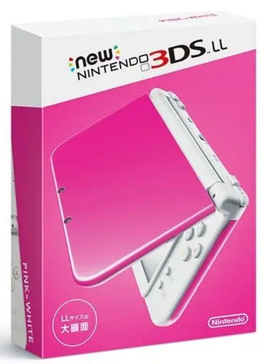 Nintendo 3DS - Nintendo 3DSLL (Newニンテンドー3DSLL本体 ピンク×ホワイト)