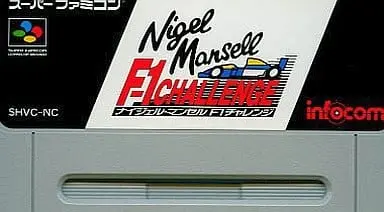 SUPER Famicom - Nigel Mansell's F1 Challenge