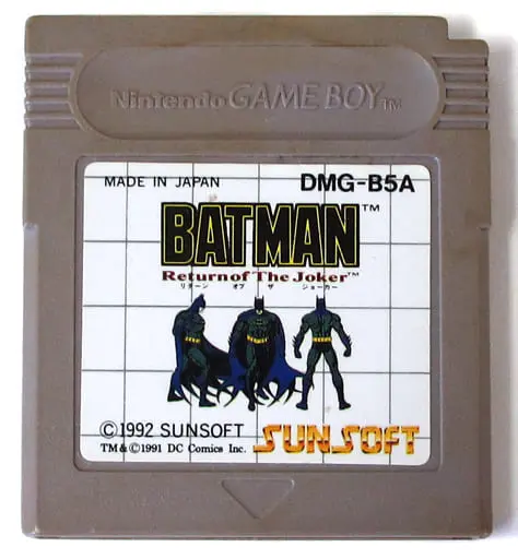 GAME BOY - BATMAN