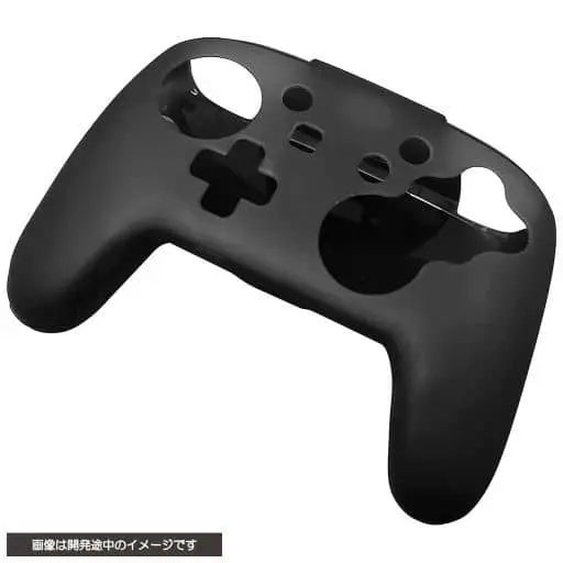 Nintendo Switch - Game Controller - Video Game Accessories (プレミアムプロテクトカバー Face Pro クリアブラック(SWITCH Proコントローラー用))