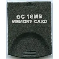 NINTENDO GAMECUBE - Memory Card - Video Game Accessories (GC 16MB MEMORY CARD ブラック)