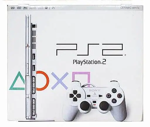 PlayStation 2 - Video Game Console (プレイステーション2本体 セラミック・ホワイト)