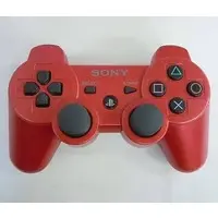PlayStation 3 - Video Game Accessories - Game Controller (ワイヤレスコントローラ DUALSHOCK3 (スカーレット・レッド))