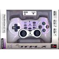 PlayStation 2 - Game Controller - Video Game Accessories (ワイヤレスアナ振2 TURBO プラチナホワイト)