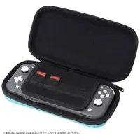 Nintendo Switch - Video Game Accessories - Case (セミハードケース ターコイズ (Switch Lite用))