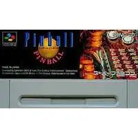 SUPER Famicom - Pinball Pinball - No Box No Manual