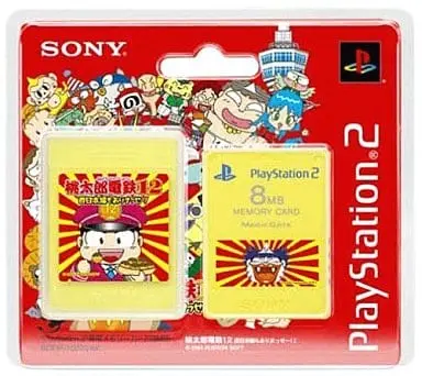 PlayStation 2 - Memory Card - Video Game Accessories - Momotaro Dentetsu Series