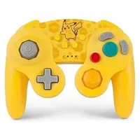 Nintendo Switch - Video Game Accessories - Game Controller (GameCube Style Wireless Controller：Pikachu Edition[1511638-01]) - No Box No Manual