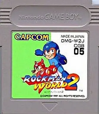 GAME BOY - Rockman World (Mega Man: Dr. Wily's Revenge)