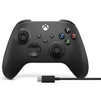 Xbox - Video Game Accessories (X BOX コントローラ+USB-Cケーブル[1V8-00005])