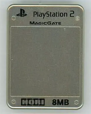 PlayStation 2 - Memory Card - Video Game Accessories (PlayStation2専用 メモリーカード(8MB) シャンパンゴールド)