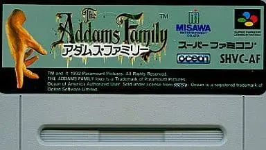 SUPER Famicom - The Addams Family