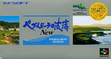 SUPER Famicom - True Golf Classics: Pebble Beach Golf Links