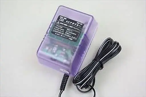 GAME BOY - AC adapter - Video Game Accessories (GBシリーズ用ACアダプター(クリアパープル))