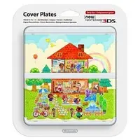 Nintendo 3DS - Video Game Accessories - Kisekae Plate - Animal Crossing series