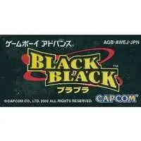 GAME BOY ADVANCE - BLACK BLACK - No Box No Manual