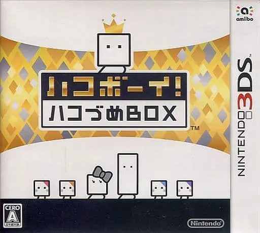 Nintendo 3DS - amiibo - Hako Boy! Hakozume Box (BoxBoy!) - No Box No Manual
