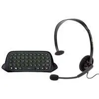 Xbox 360 - Video Game Accessories (チャットパッドキット XB360用 リキッドブラック)