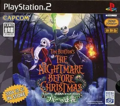 PlayStation 2 - Game demo - The Nightmare Before Christmas