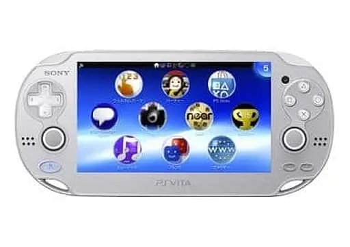 PlayStation Vita - Video Game Console (PSVita本体 Wi-Fiモデル アイス・シルバー)