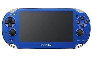 PlayStation Vita - Video Game Console (PSVita本体 サファイア・ブルー(Wi-Fi) (本体単品 / 付属品無) (箱説なし))