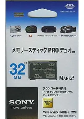 PlayStation Portable - Video Game Accessories - Memory Stick (メモリースティック PRO デュオ 32GB(MS-MT32G/2K))