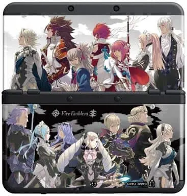 Nintendo 3DS - Video Game Console - Kisekae Plate - Fire Emblem Fates