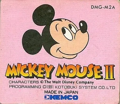 GAME BOY - Mickey Mouse