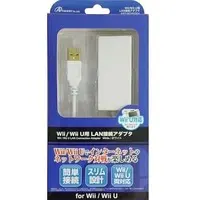 Wii - Video Game Accessories (Wii/WiiU用 LAN接続アダプタ (ホワイト))