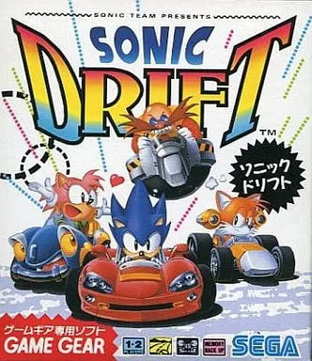 GAME GEAR - Sonic Drift