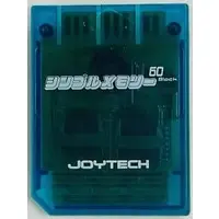 PlayStation - Video Game Accessories - Memory Card (シンプルメモリー 60 (クリアブルー×クリア))