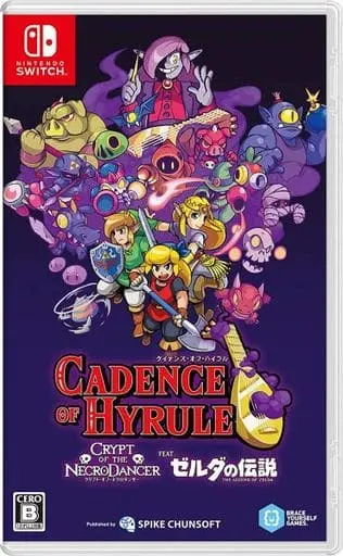 Nintendo Switch - Cadence of Hyrule - Crypt of the NecroDancer Featuring The Legend of Zelda