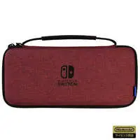 Nintendo Switch - Pouch - Video Game Accessories (スリムハードポーチ プラス レッド (Switch/Switch有機ELモデル用))