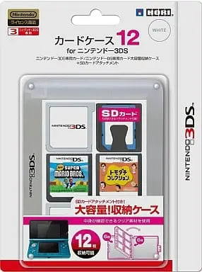 Nintendo 3DS - Case - Video Game Accessories (カードケース12 for3DS クリア)