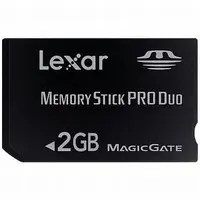 PlayStation Portable - Video Game Accessories - Memory Stick (メモリースティックPRO Duo 2GB Lexar プラチナIIシリーズ[LMSPD2GBBCJP])