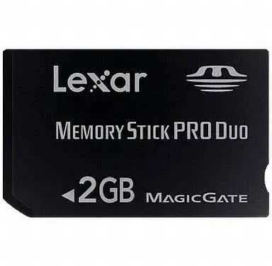 PlayStation Portable - Video Game Accessories - Memory Stick (メモリースティックPRO Duo 2GB Lexar プラチナIIシリーズ[LMSPD2GBBCJP])