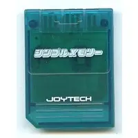 PlayStation - Video Game Accessories - Memory Card (シンプルメモリー 15 [JOYTECH](クリアブルー))